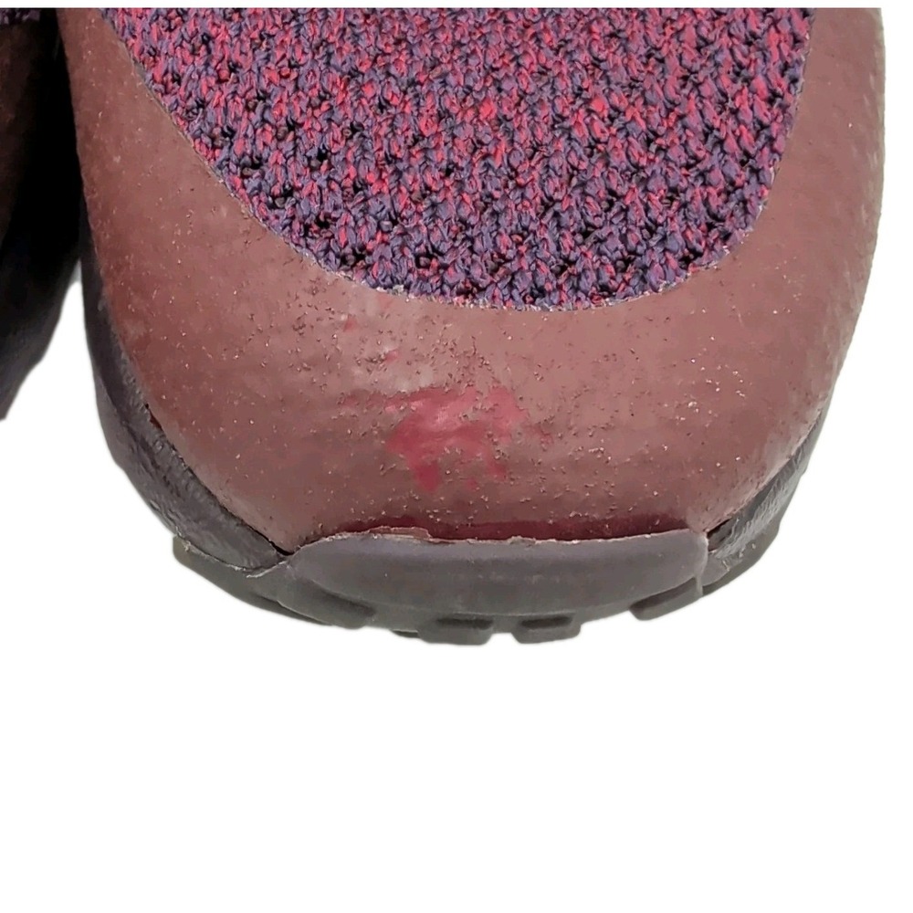 Nike Mens Air Max 1 Ultra Flyknit Shoes Grand Purple Team Red 856958-566 Size 11 - Picture 10 of 14